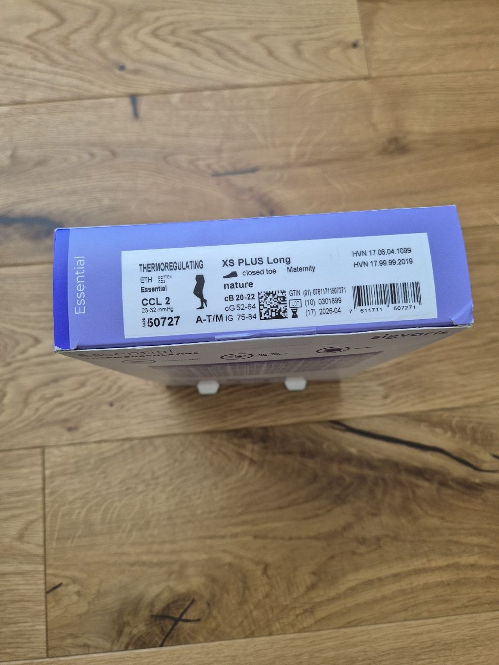 Sigvaris Calze & Collant: Sigvaris Essential Kompressionsstrümpfe Thermoregulating – Nuovo (secondo la descrizione) da Winterthur venduto da Gizmo01101986 3