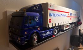 Tamiya Lkw SK 1953 + 3-Achsen Planenauflieger