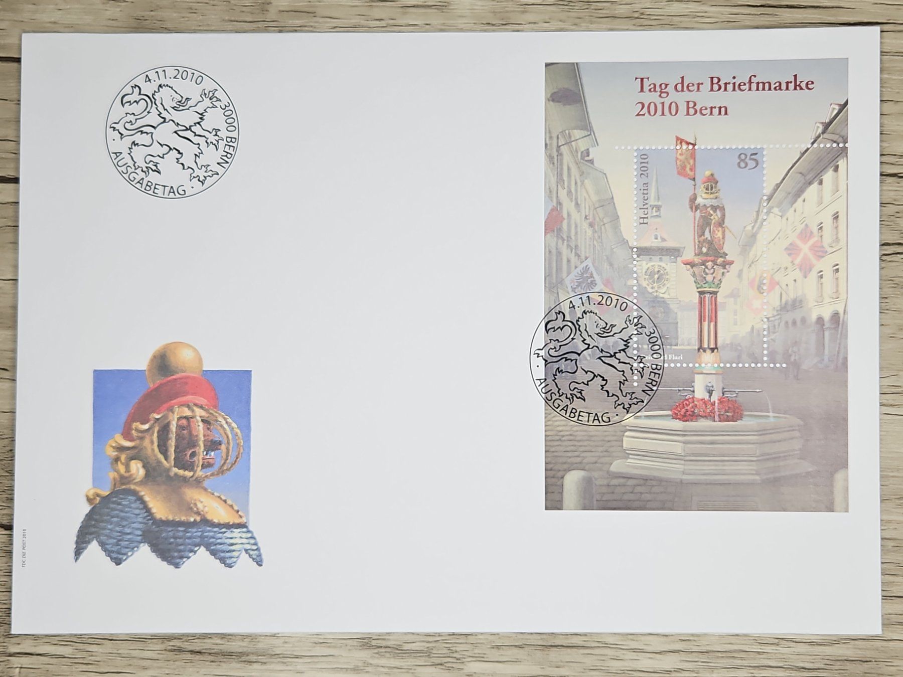 Tutti i francobolli: CL04 Enveloppe + Timbre Suisse 2010 – Usato da Cousset venduto da Patrick_Collections
