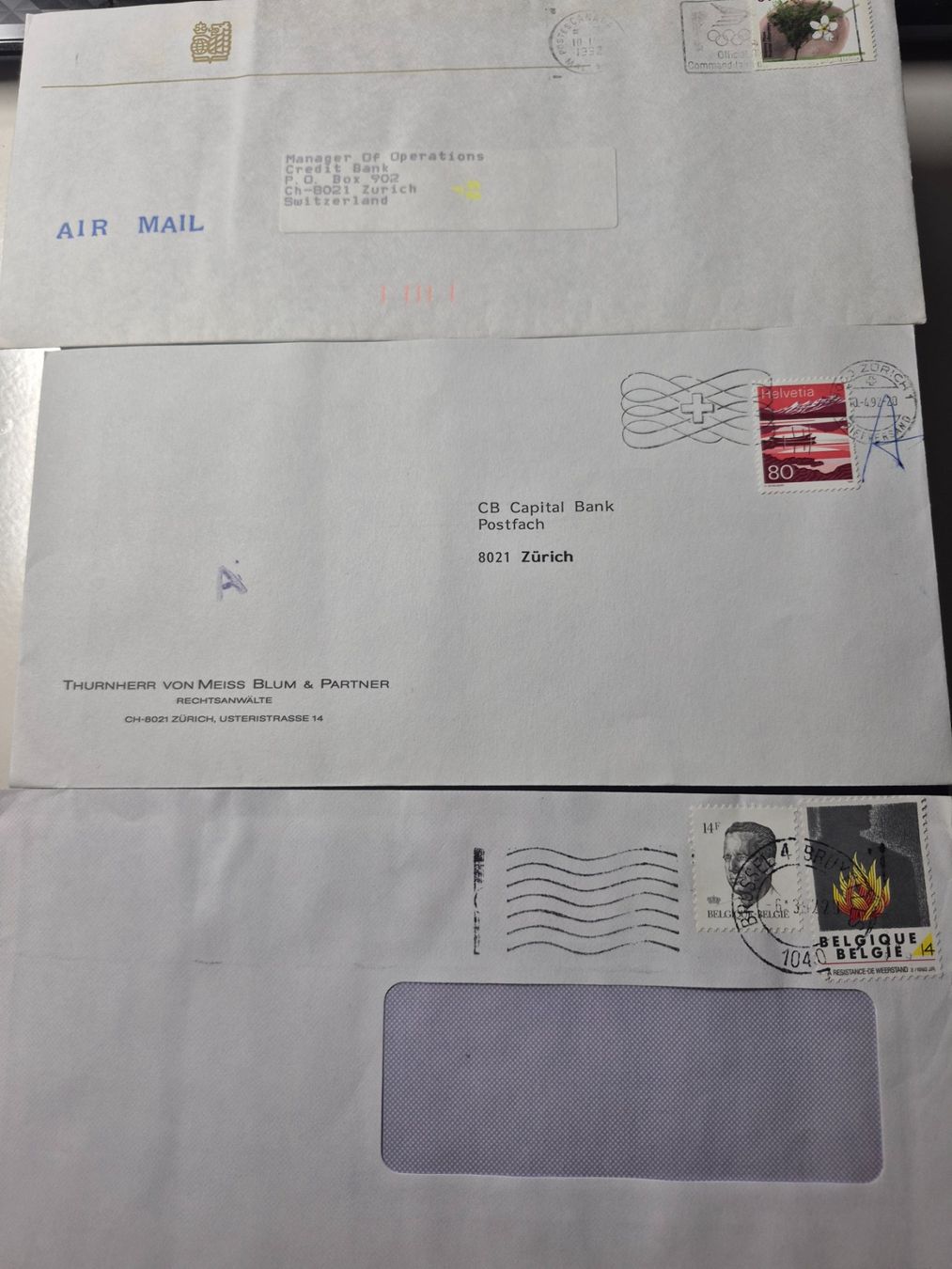 Tutti i francobolli: Air Mail – Usato da Grüningen venduto da bestak1 3