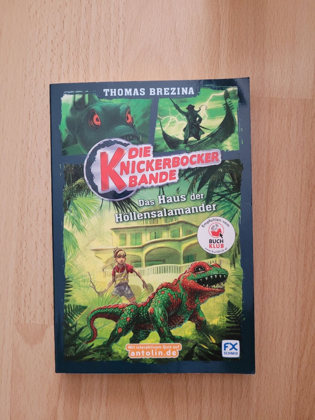 Libri: die Knickerbocker Bande das Haus der Höllensalamander – Usato da Perlen venduto da Safari_23