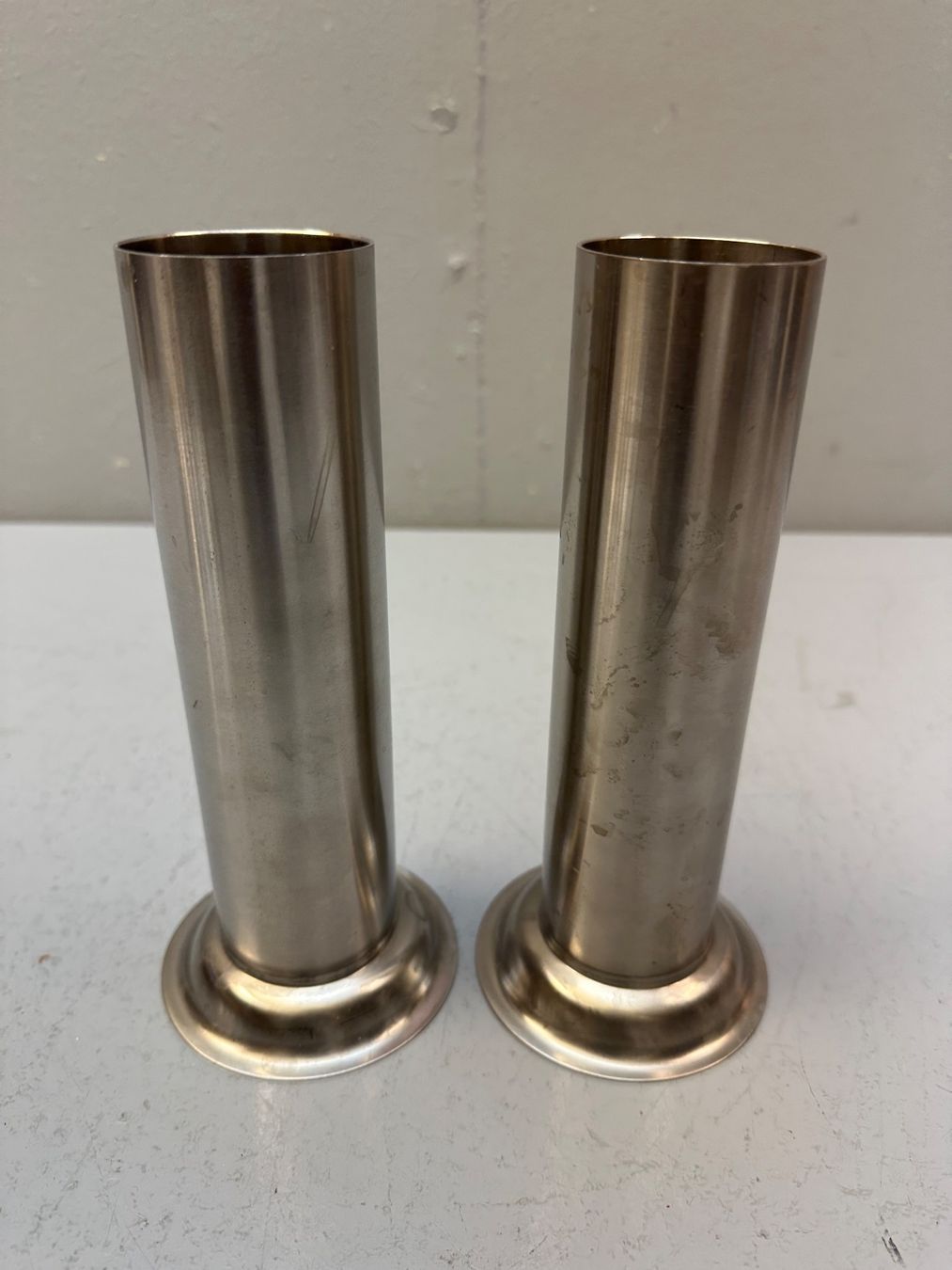 Vasen & Gefässe: 2x VASEN ”METALL” AB 1.- !!! – Gebraucht aus Zürich von NIKI777 1