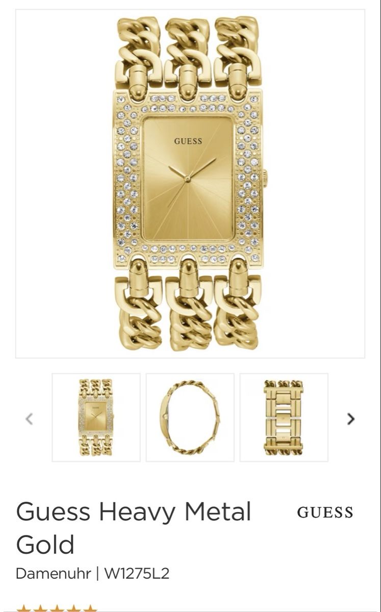Guess Orologi: Guess Damen Uhr neu – Nuovo e nell'imballaggio originale da Endingen venduto da Kerzenschein2011