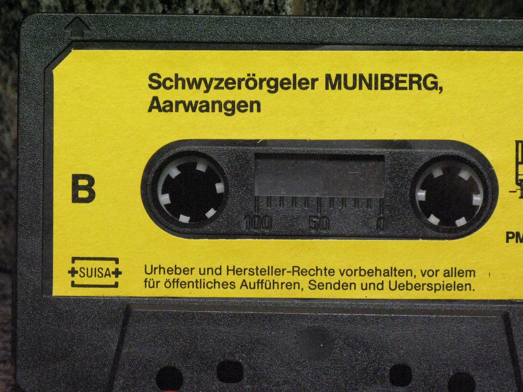 Musicassette: Schwyzerörgeler   Muniberg  Aarwangen – Usato da Langnau i. E. venduto da gf2_29jt 3