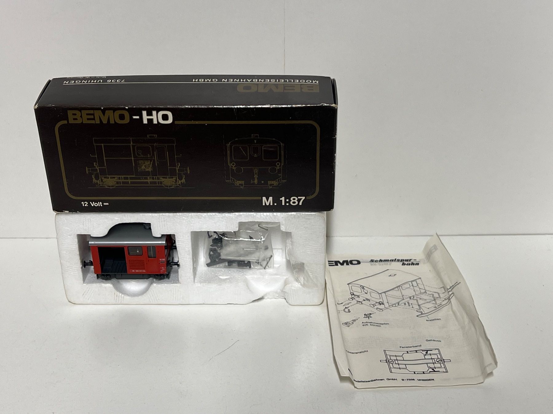 Bemo Modellini di ferrovie: Bemo  SBB Tm 662 Rangiertraktor Spur H0 DC – Usato da Geroldswil venduto da TopTrain54 7