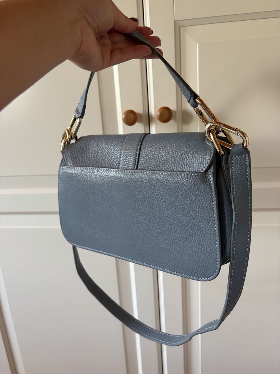 Furla Borse da donna: Furla Blue Leather Sling Bag – Usato da St.Josefen venduto da lop_lh8d 4