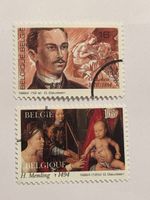 Belgien Briefmarken, 2 Stk, 1994, Lekeu, Memling, Top! (57)