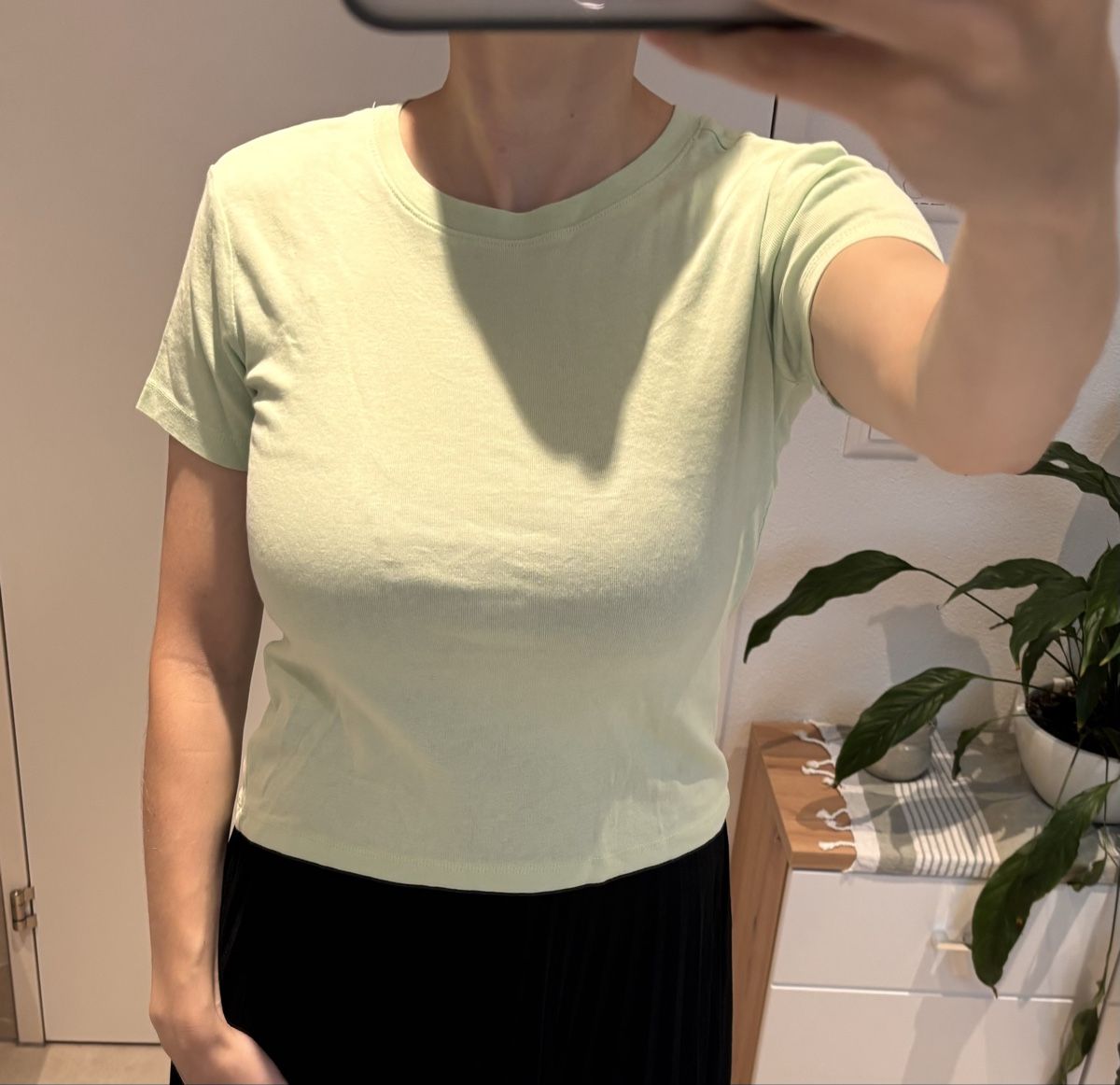 Zara T-Shirts: T-Shirt helltürkis – Gebraucht aus Mols von ALE55A