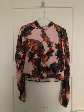 Schön gemusterte Bluse