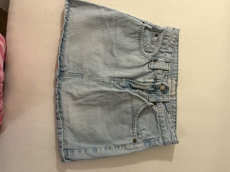 Jeansrock Stradivarius hellblau Grösse 36 