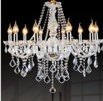 Eleganter Kristalllüster / Kronleuchter, 10-flammig, Ø 80 cm