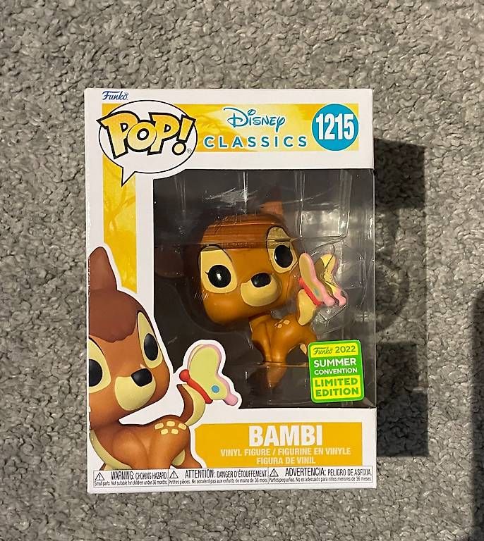 Funko Statuette: FUNKO POP!!! Bambi – Usato da Arbedo venduto da rin_lzm6
