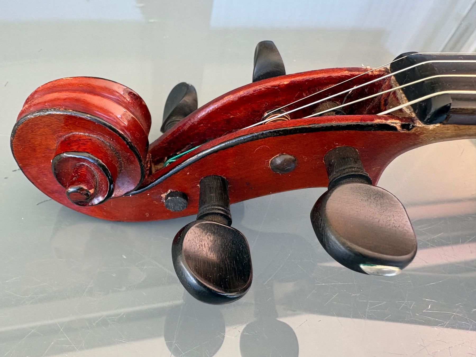 Strumenti musicali: Wunderschöne alte 4/4 Geige / Violine – Usato da Belfaux venduto da leron 3