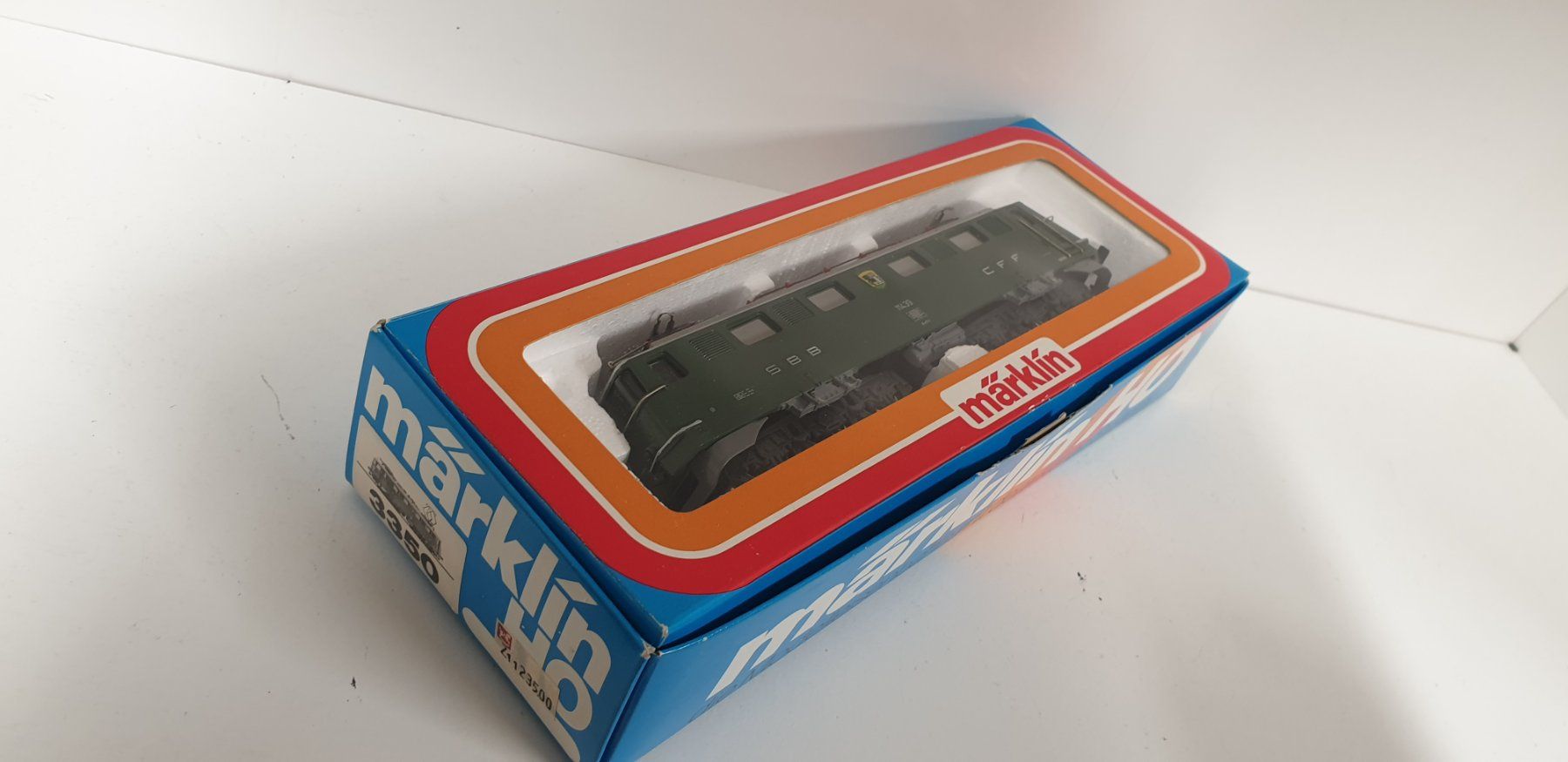 Märklin Modellini di ferrovie: Märklin SBB Ae6/6 H0/AC  3350 – Usato da Geroldswil venduto da TopTrain54 1