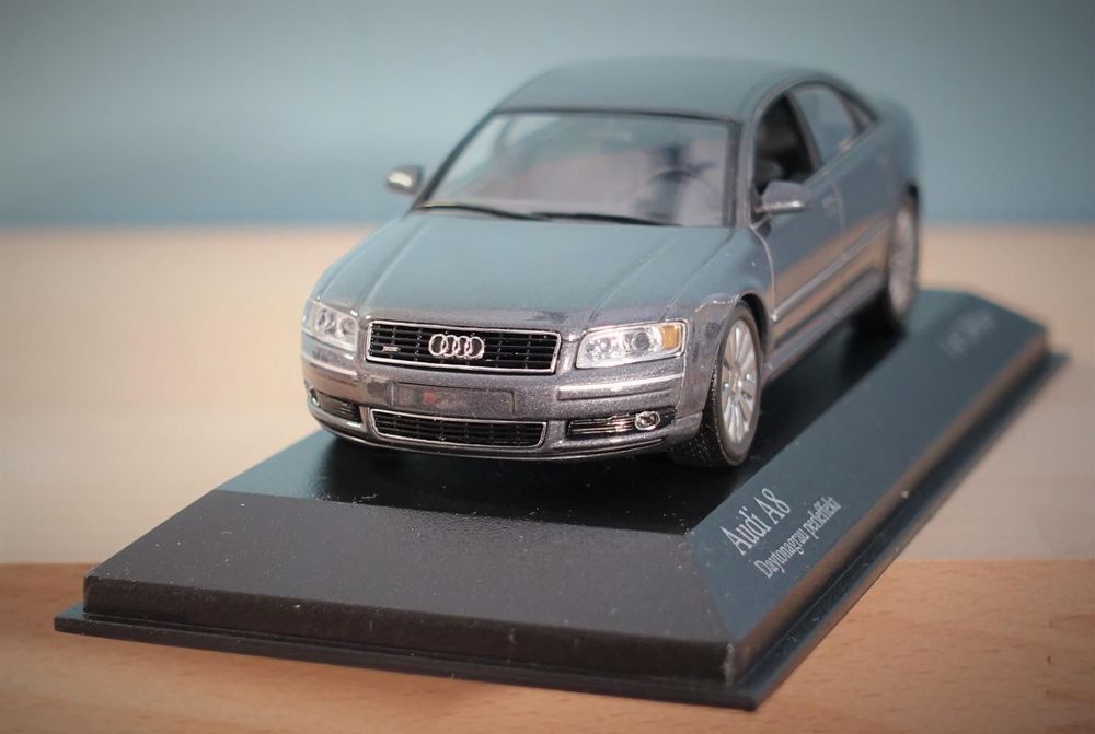 Audi A8 2002 1 43 Daytonagrau Met Minichamps Neu gem ss 