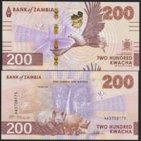 Zambia 200 Kwacha UNC 2024 (2025)