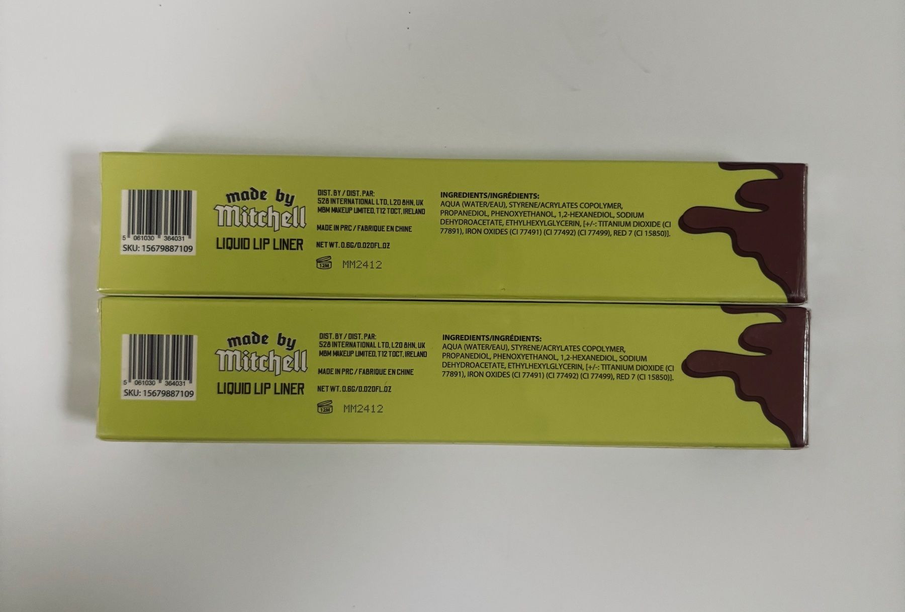 Make-up: 2x neue Lipliner - Made by Mitchell – Nuovo e nell'imballaggio originale da Zofingen venduto da Justizia_01 1