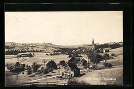 Haslen, Blick über den kleinen Ort zur 