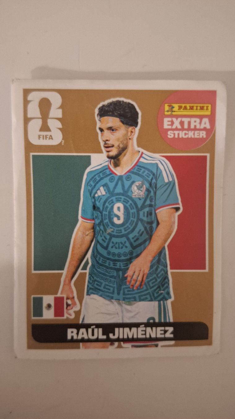 Panini Sammelbilder & Trading cards: Panini Extrasticker Raúl Jiménez (Bronze) – Neu (gemäss Beschreibung) aus Belp von gruefae