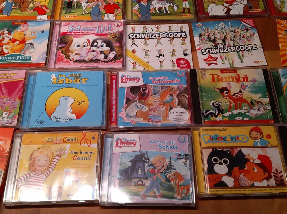 Kinder CD s 58 Stück (Gebraucht) in für CHF 50 – mit Lieferung auf ...