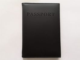 Passhülle Passport Brieftasche (schwarz)