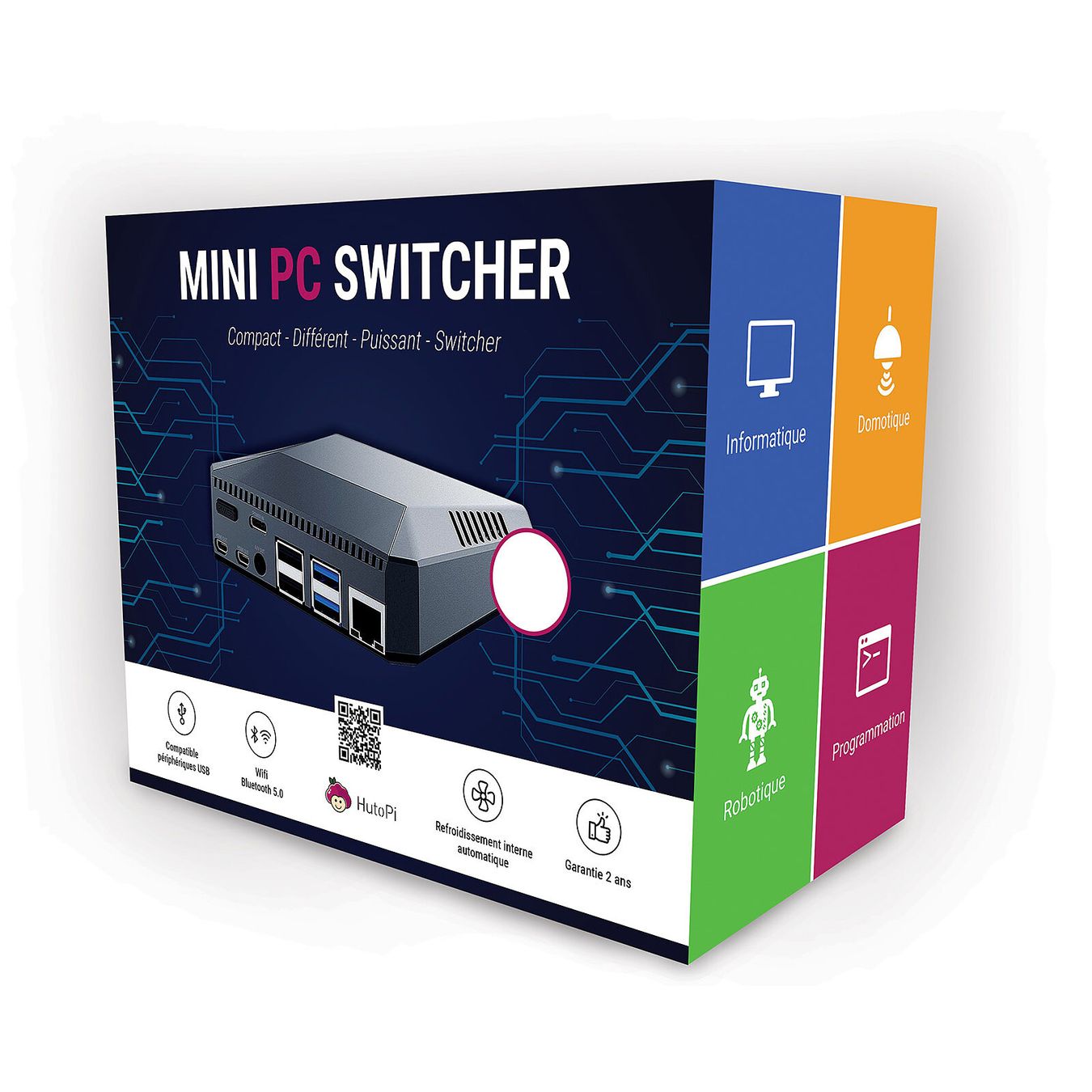Raspberry Pi PC: mini PC Switcher 4GBRAM, 128GB ROM – Nuovo e nell'imballaggio originale da Dietlikon venduto da Salesmax 3