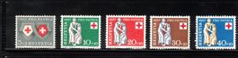 Pro Patria 1957  Wappen + Sinnbild ***