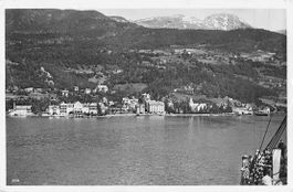 alte ANSICHTSKARTE mit dem DAMPFER COLUMBUS auf hoher See!
