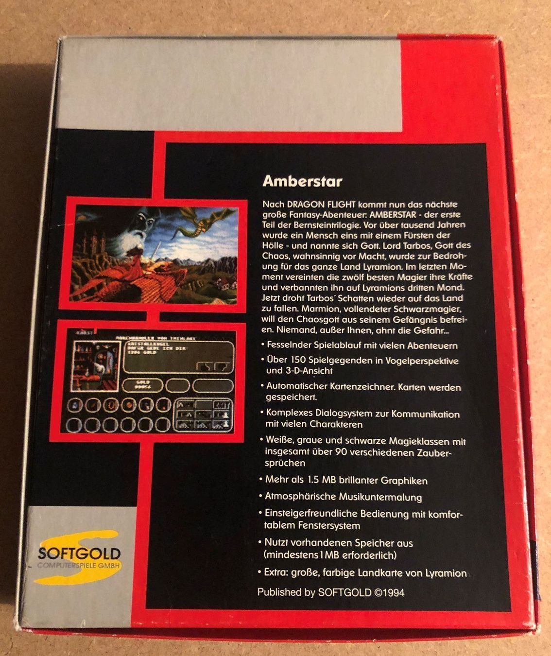 Giochi: Amberstar für Amiga – Usato da Kestenholz venduto da Inna09 1