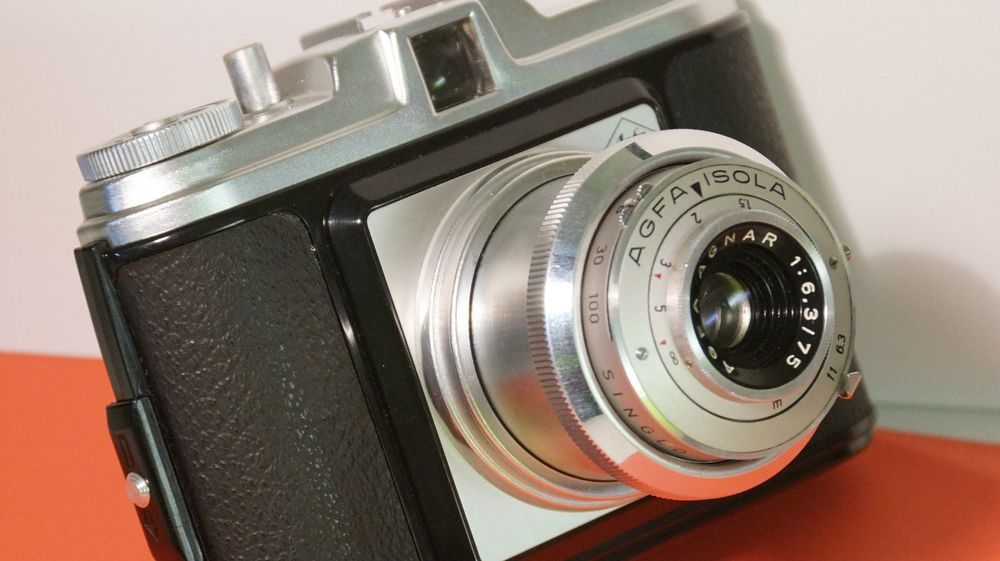 Agfa Isola - Střední formát 6x6 fotoaparát 70.léta