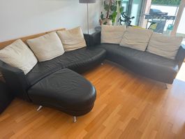 Markenledersofa Rolf Benz