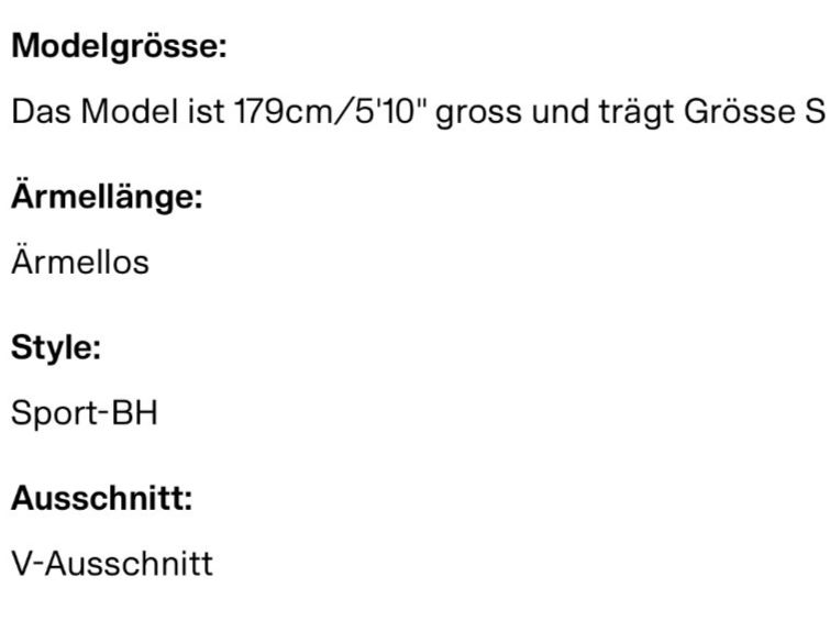 H&M Altra biancheria intima: H&M Seamless Sport-Bra with Drymove and Medium Support – Usato da St. Gallen venduto da look-twice 6