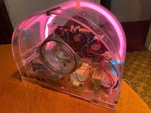 Radio: Plexiglas Neon Radio – Usato da Rheinfelden venduto da josew 2