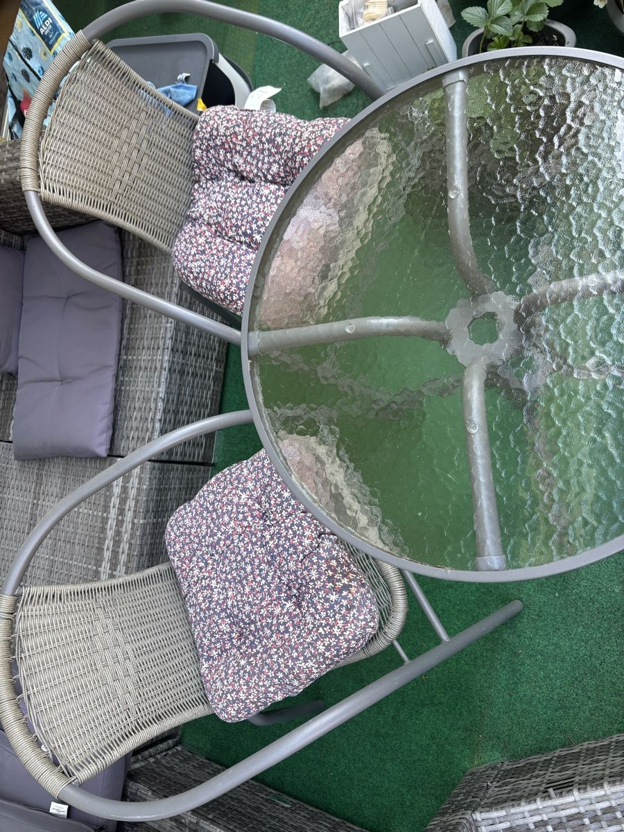 Tavoli: Gartentisch mit Glasplatte – Usato da Glattbrugg venduto da xiki11 1