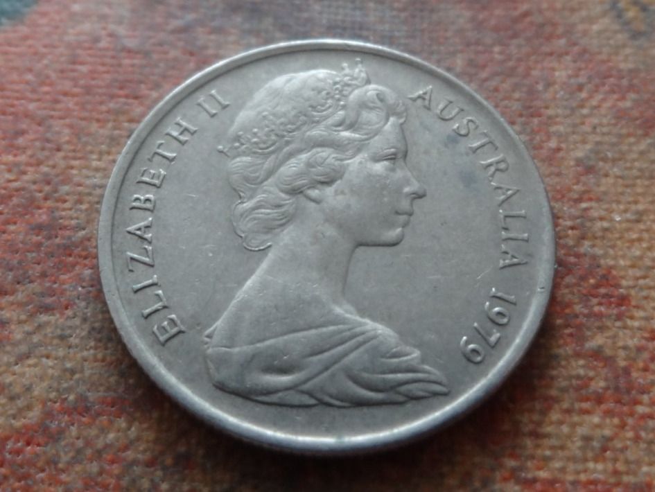 Alle Münzen: AUSTRALIA  5  Cents  1979 – Gebraucht aus Romanel-sur-Lausanne von Swift13 1
