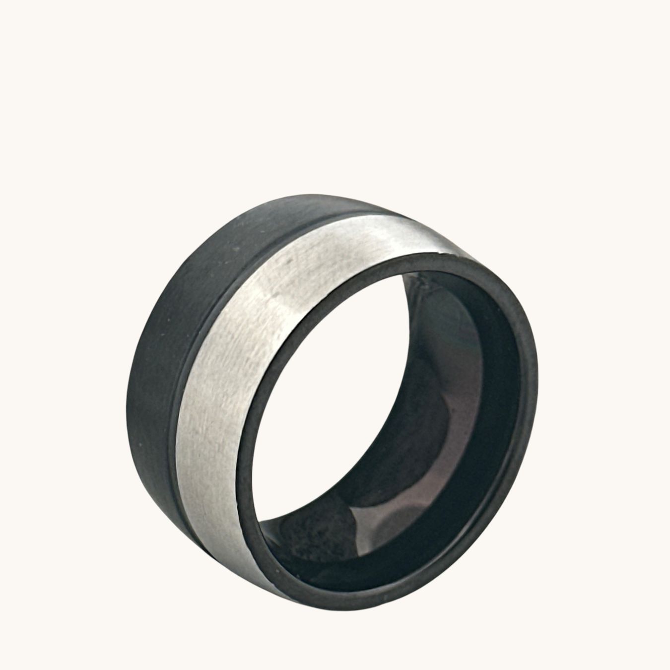 Olga Ribler Ringe: Edelstahlring, bicolor, Gr.58 – Neu (gemäss Beschreibung) aus Luzern von MonikaS03 1