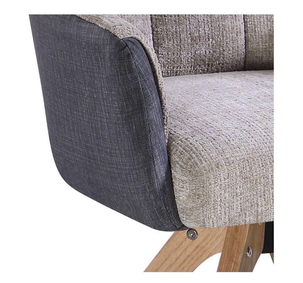 Conforama Poltrone: Beige Swivel Chair with Armrests – Nuovo (secondo la descrizione) da Engelburg venduto da Galena92 5