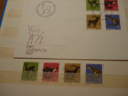 Pro Juventute 1967, FDC + Satz Lose o