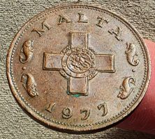 MALTA 1 CENT 1977