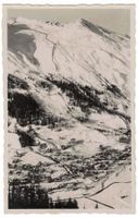 Davos, Parsennbahn, Skifelder, gelaufen 1934