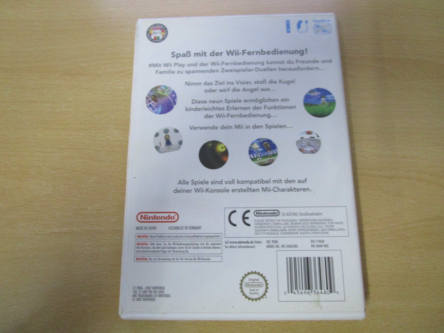 Nintendo Spiele: Wii Play Nintendo Wii – Gebraucht aus Goldau von agestuffer 1
