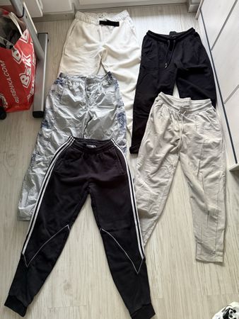 Set of 5 Sweatpants and Trackpants Various Brands S/M