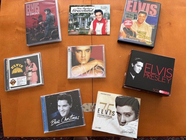 CDs: 11 Elvis CD‘s/3 DVD‘s – Neu (gemäss Beschreibung) aus Zürich von JanetT01