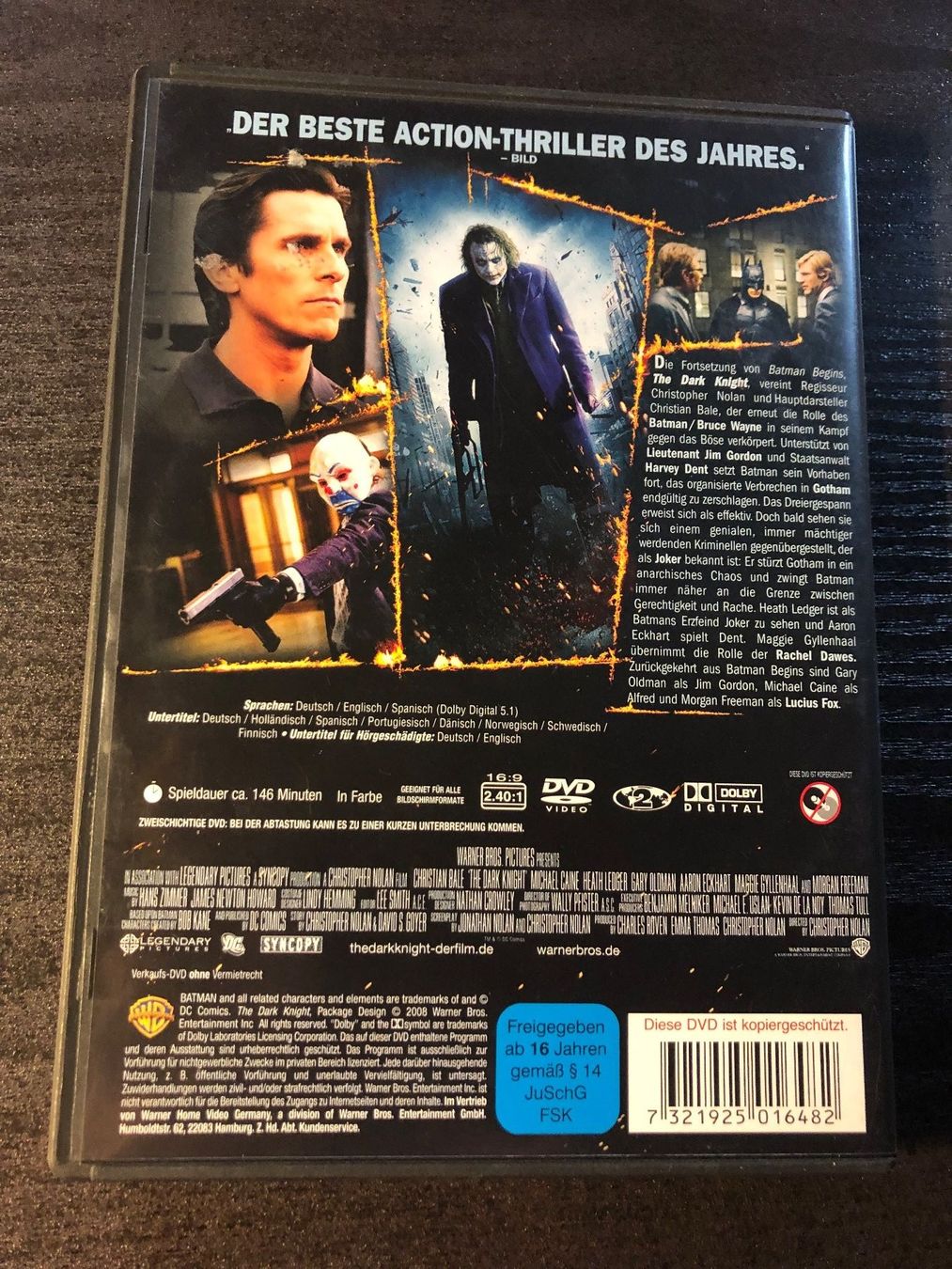 Tutti i DVDs: The Dark Knight DVD – Usato da Schübelbach venduto da Dolly990_2 1