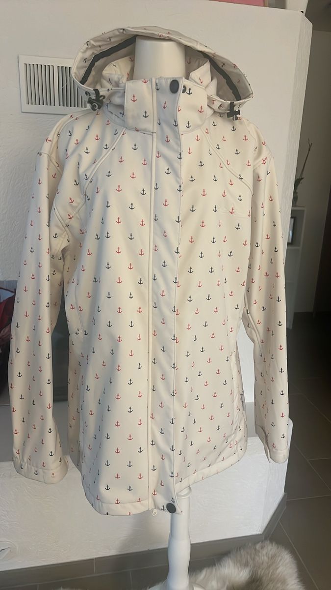 Giacche: Softshelljacke Damen Grösse 46 Creme Anker Prints – Usato da Seon venduto da Sunny-Schmuck78