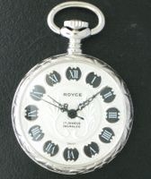 ROYCE Taschenuhr AS (A. Schild) Uhrwerk1970er ungetragen neu