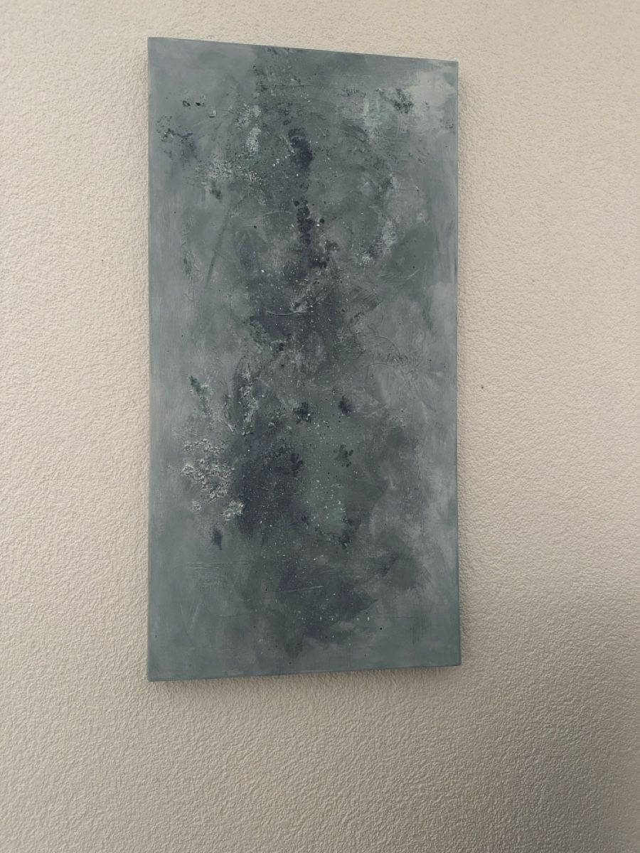 Dipinti: Acrylbild grau/mint – Usato da Hägendorf venduto da chica12