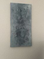 Acrylbild grau/mint