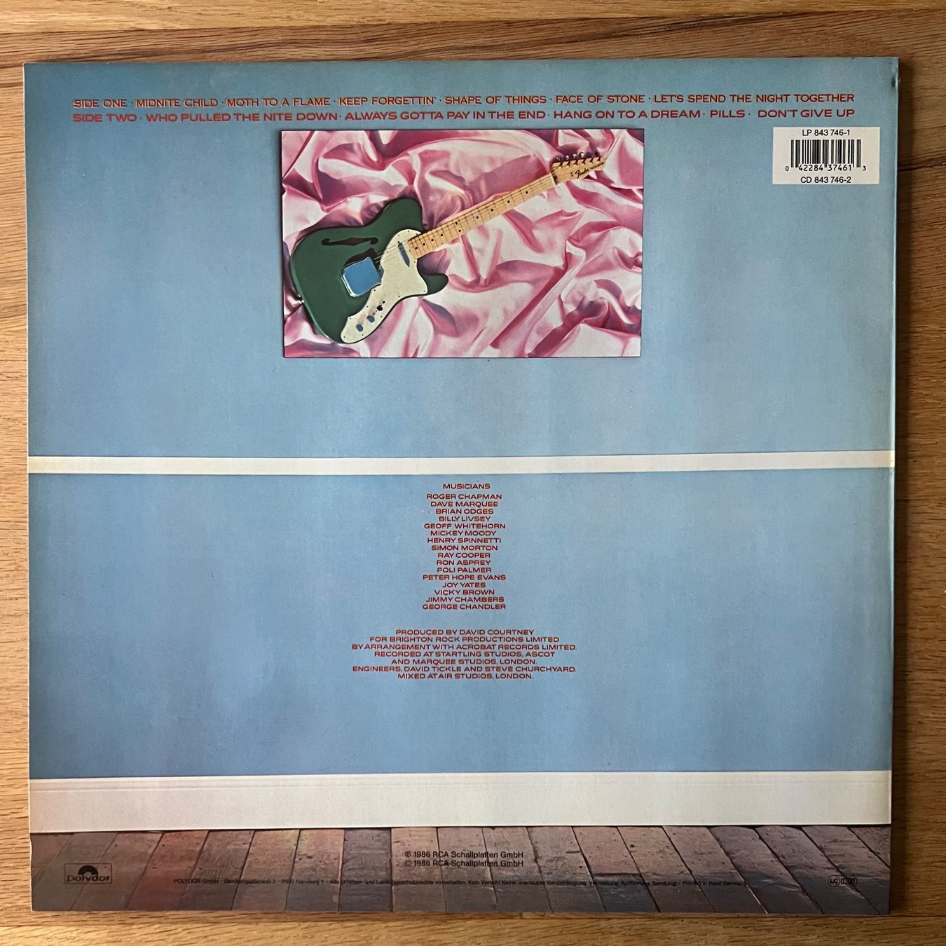 Dischi in vinile: Roger Chapman - Chappo / D-Press. 1986 - TOP – Usato da Gais venduto da soundcave57 1