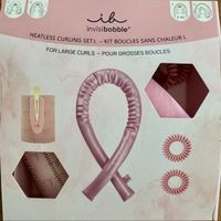 Invisibobble Heatless Curling Set L Rosa (Komplett)